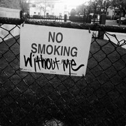 No smoking,without me!